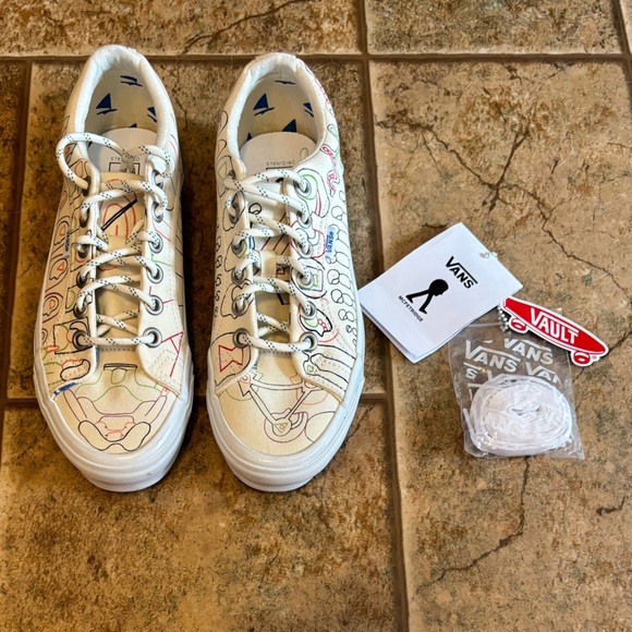 Vans Other - NWT Vans Geoff McFetridge x Vault OG Lampin LX 'Hallucinaut' sz 8M/9.5W